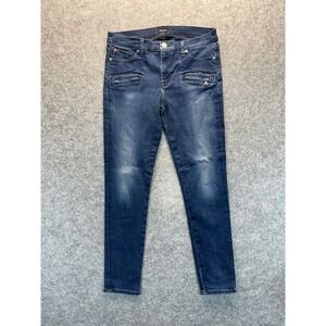 Hudson Jeans Womens Size 29‎ Roe Midrise Ankle Super Skinny Stretch Denim Pants
